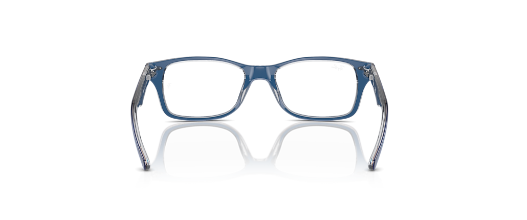 Ray-Ban RB1531 Optics Kids Top Dark Blue & Brown & Light Grey Frames