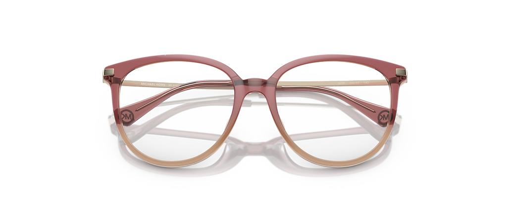 Michael Kors MK4106U Westport Dusty Rose Light Brown Frames Michael Kors MK4106U Westport Dusty Rose Light Brown Frames