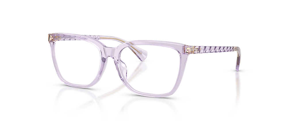 Ralph RA7178U Shiny Transparent Lillac Frames Ralph RA7178U Shiny Transparent Lillac Frames