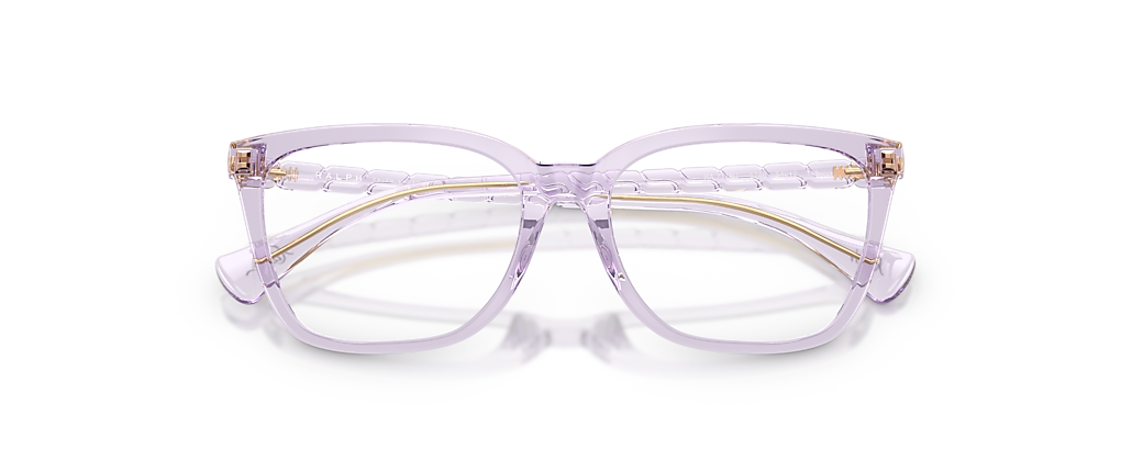 Ralph RA7178U Shiny Transparent Lillac Frames Ralph RA7178U Shiny Transparent Lillac Frames