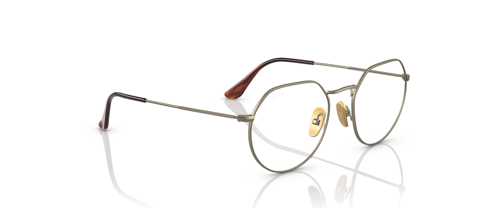 Ray-Ban RB8165V Jack Titanium Optics Gold Frames