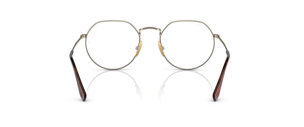 Ray-Ban RB8165V Jack Titanium Optics Gold Frames