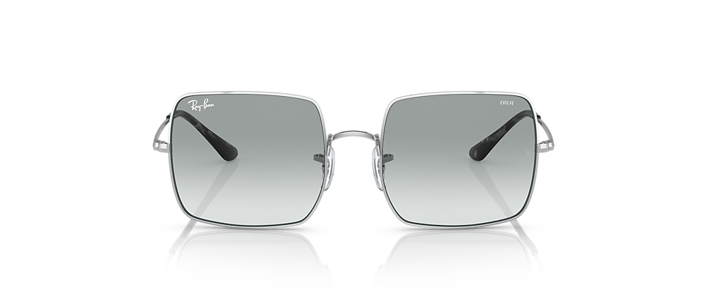 Ray-Ban RB1971 Square 1971 Classic Silver Sunglasses