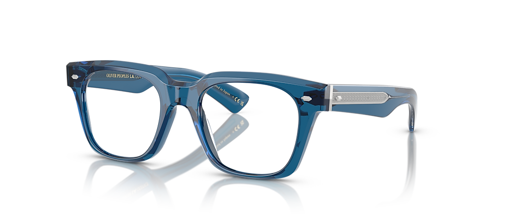 Oliver Peoples OV5570U Alfrey Translucent Blue Frames