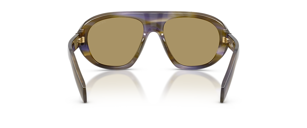 Prada PR C05S Striped Laguna Sunglasses