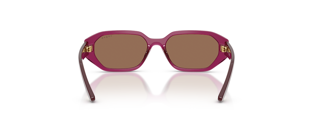 Vogue Eyewear VJ2034 Transparent Burgundy Sunglasses