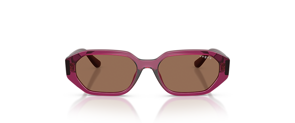 Vogue Eyewear VJ2034 Transparent Burgundy Sunglasses