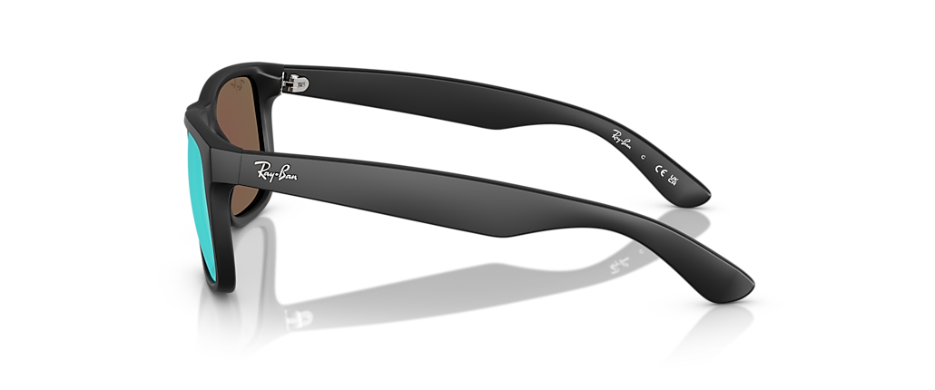 Ray-Ban RB4165F Justin Color Mix Rubber Black Sunglasses