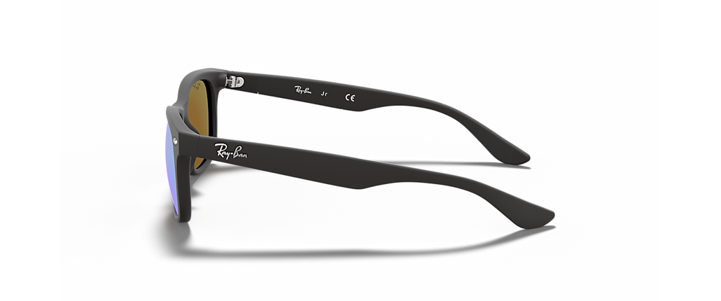 Ray-Ban RB9052S New Wayfarer Kids Black Sunglasses