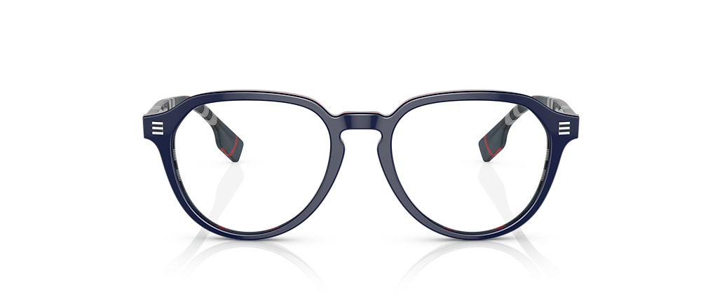 Burberry BE2368 Archie Top Blue On Navy Check Frames Burberry BE2368 Archie Top Blue On Navy Check Frames