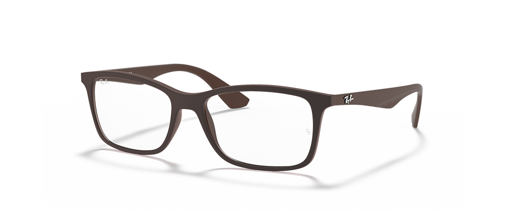 Ray-Ban RB7047 Optics Transparent Brown Frames Ray-Ban RB7047 Optics Transparent Brown Frames