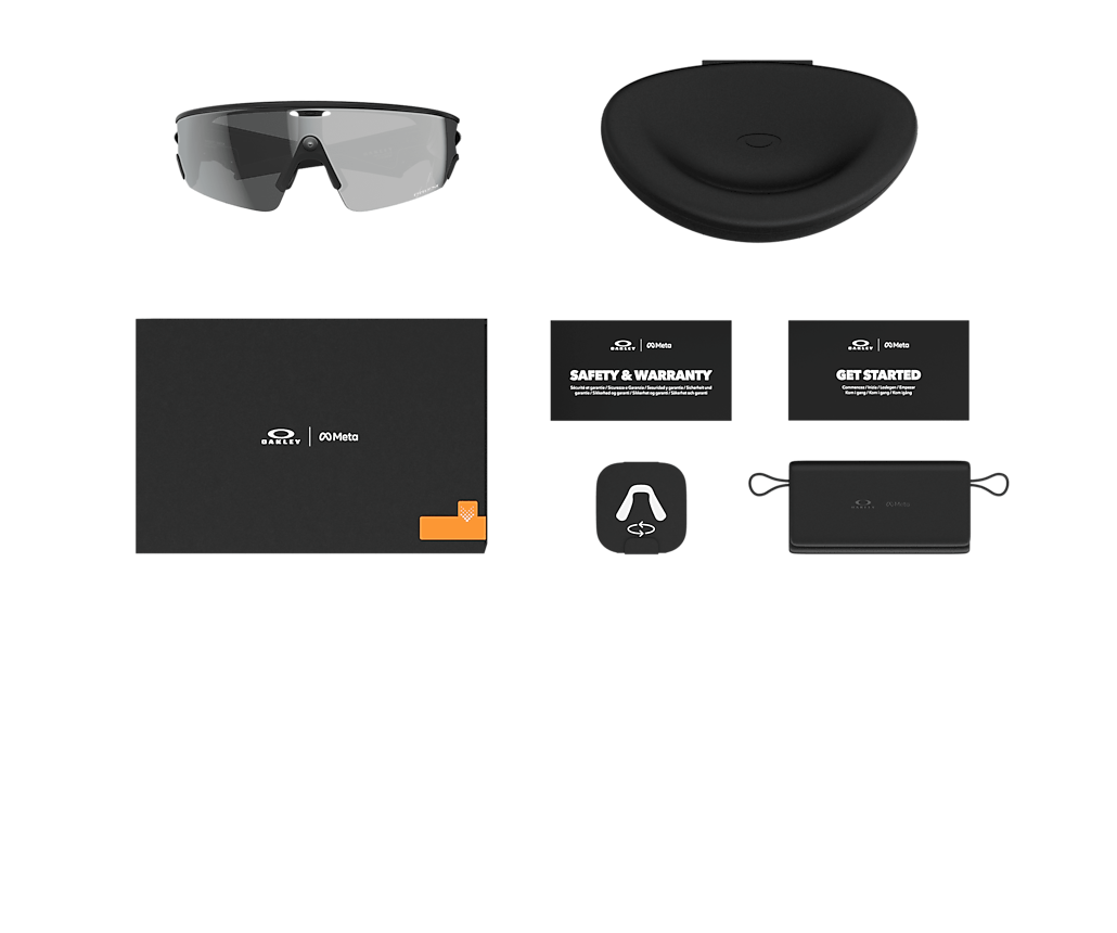Oakley Oakley Meta Vanguard Black Ray-Ban Meta Smart Glasses