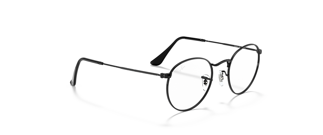 Ray-Ban RB3447V Round Metal Optics Black Frames Ray-Ban RB3447V Round Metal Optics Black Frames