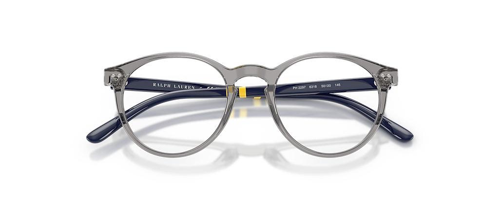 Polo Ralph Lauren PH2297 Shiny Transparent Grey Frames Polo Ralph Lauren PH2297 Shiny Transparent Grey Frames