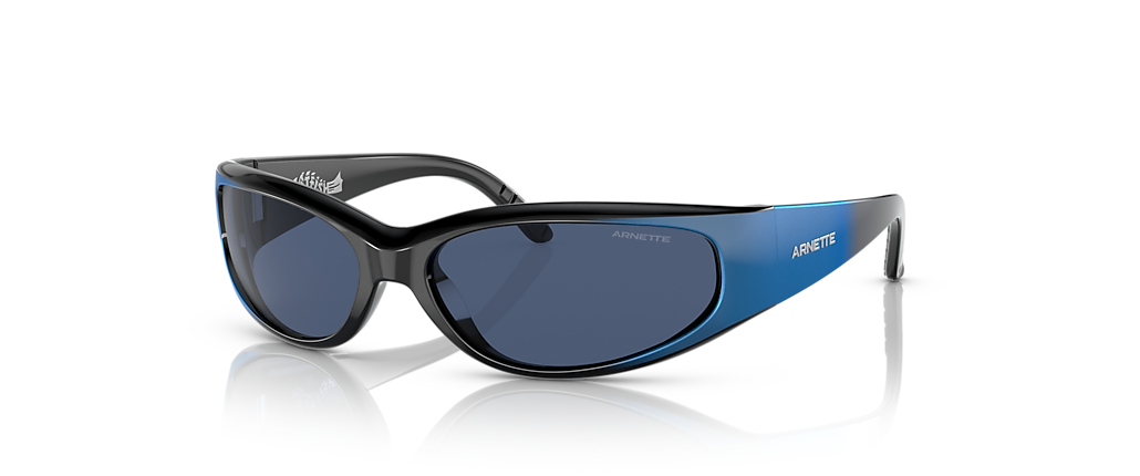 Arnette AN4302 Catfish Black Gradiant Metal Blue Sunglasses Arnette AN4302 Catfish Black Gradiant Metal Blue Sunglasses