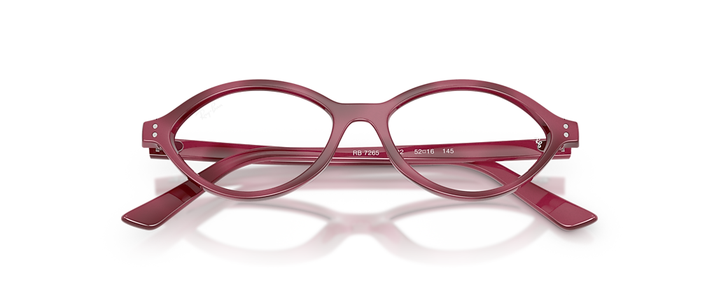 Ray-Ban RB7265 Romy Optics Bio-Based Violet Havana Frames