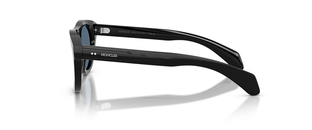 Moncler ME6022U Splash Shiny Black Sunglasses