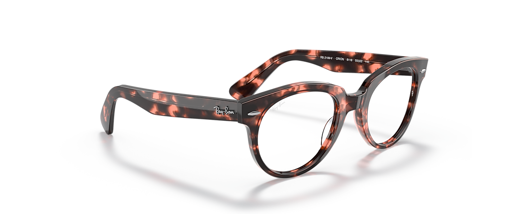 Ray-Ban RB2199V Orion Optics Pink Havana Frames
