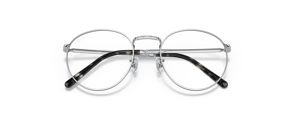 Ray-Ban RB3637V New Round Optics Silver Frames
