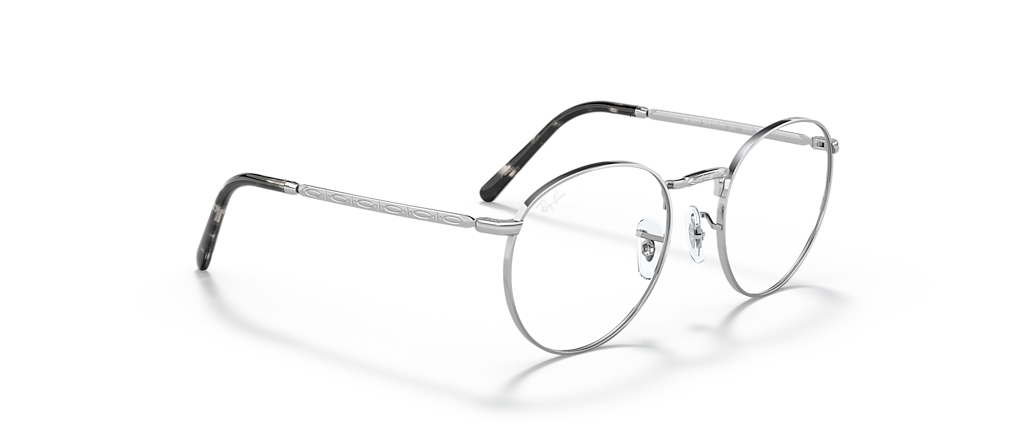 Ray-Ban RB3637V New Round Optics Silver Frames