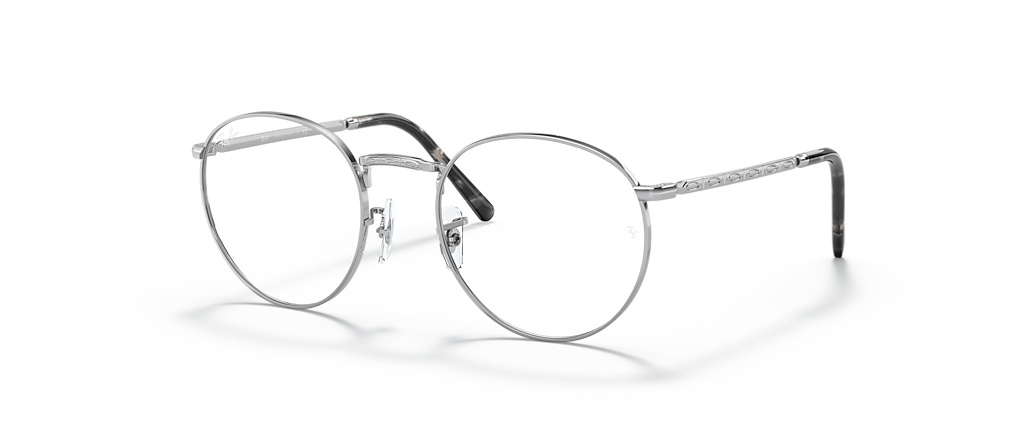 Ray-Ban RB3637V New Round Optics Silver Frames