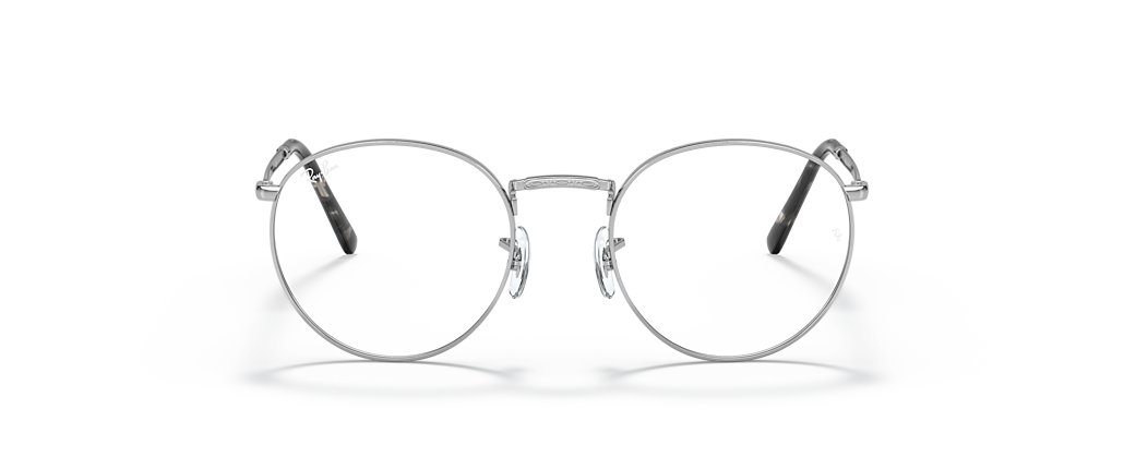 Ray-Ban RB3637V New Round Optics Silver Frames