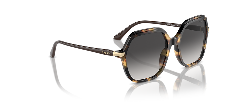 Vogue Eyewear VO5561S Yellow Tortoise Sunglasses Vogue Eyewear VO5561S Yellow Tortoise Sunglasses