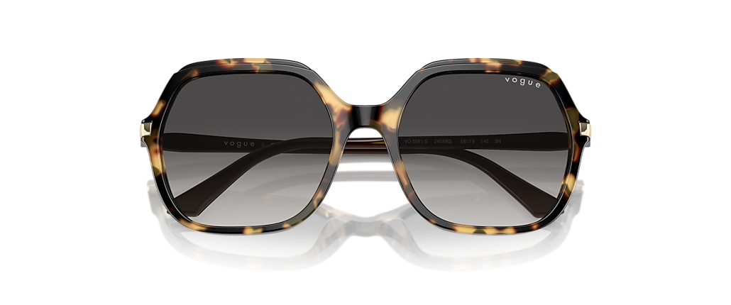 Vogue Eyewear VO5561S Yellow Tortoise Sunglasses Vogue Eyewear VO5561S Yellow Tortoise Sunglasses