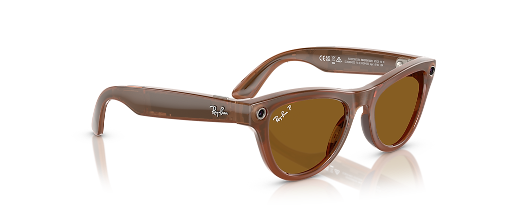 Ray-Ban Ray-Ban | Meta Skyler Caramel Ray-Ban Meta Smart Glasses