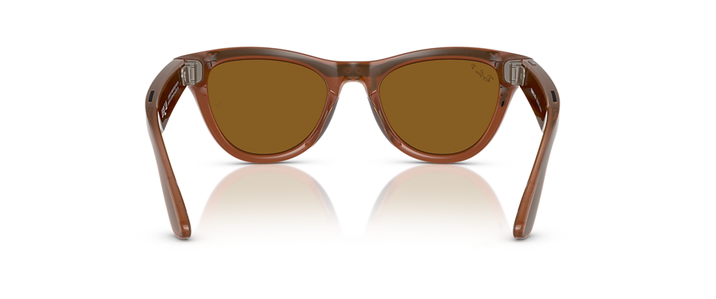 Ray-Ban Ray-Ban | Meta Skyler Caramel Ray-Ban Meta Smart Glasses