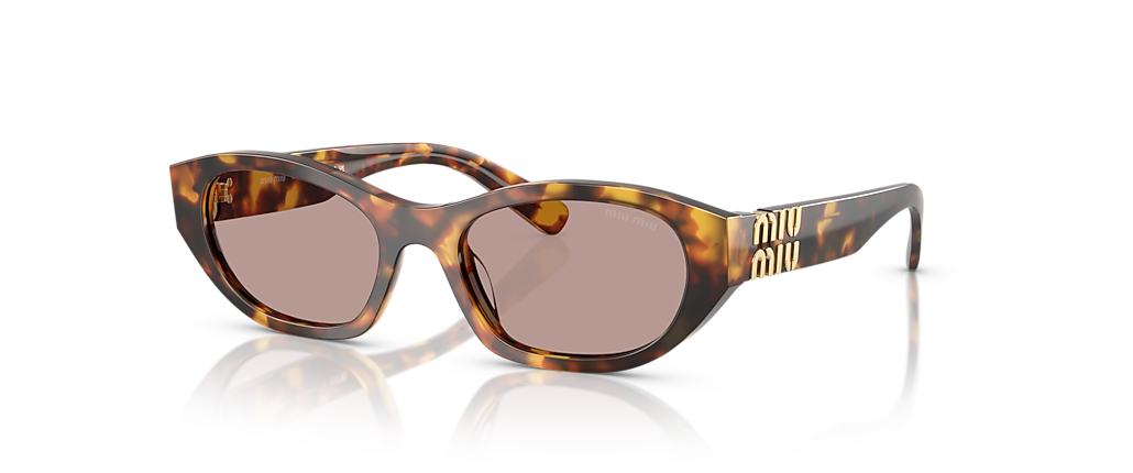 Miu Miu MU A03S Honey Havana Sunglasses Miu Miu MU A03S Honey Havana Sunglasses
