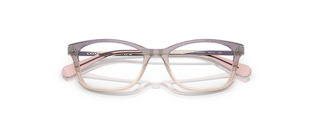 Coach HC6142 Violet Pink Glitter Gradient Frames