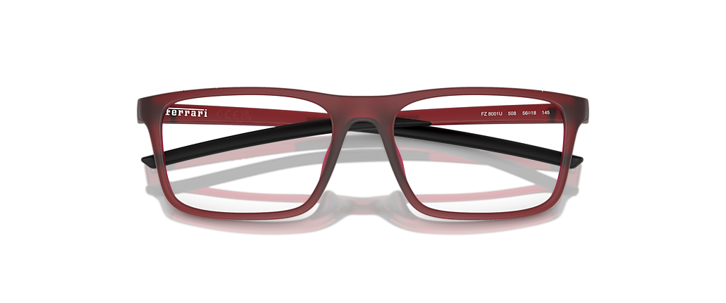 Scuderia Ferrari FZ8001U Opal Matte Red Frames Scuderia Ferrari FZ8001U Opal Matte Red Frames