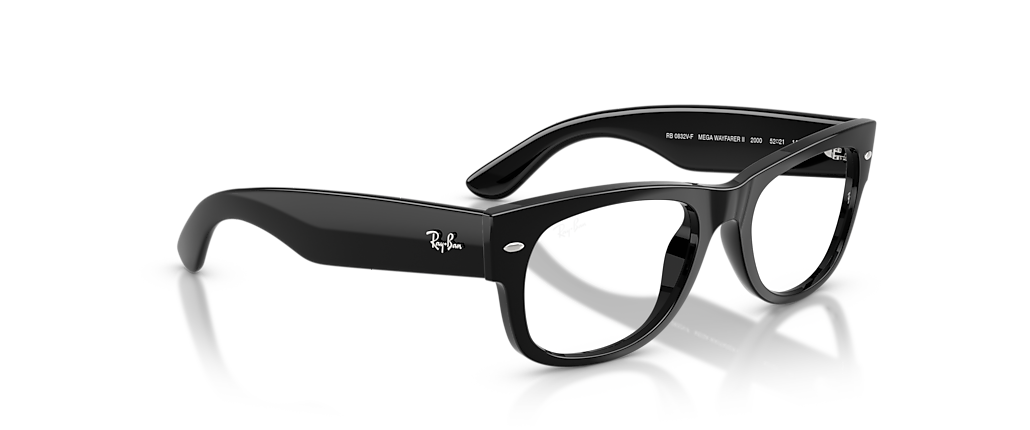 Ray-Ban RB0832VF Mega Wayfarer II Optics Black Frames