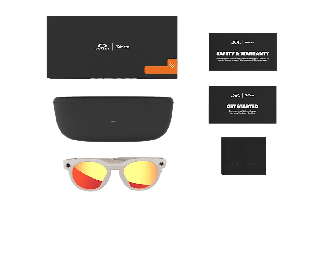 Oakley Oakley Meta HSTN Warm Grey Ray-Ban Meta Smart Glasses