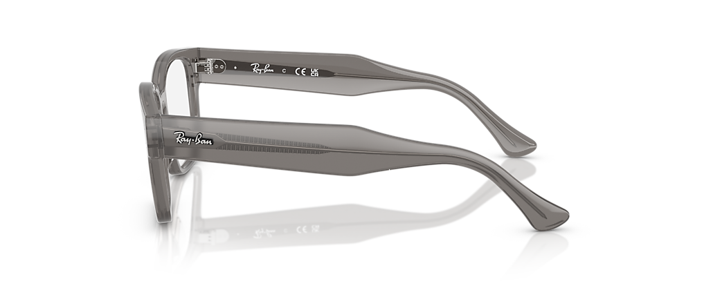 Ray-Ban RB7256F Laurene Optics Bio-Based Transparent Grey Frames Ray-Ban RB7256F Laurene Optics Bio-Based Transparent Grey Frames
