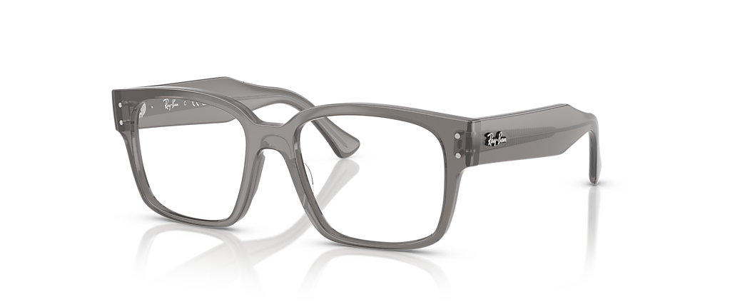 Ray-Ban RB7256F Laurene Optics Bio-Based Transparent Grey Frames Ray-Ban RB7256F Laurene Optics Bio-Based Transparent Grey Frames