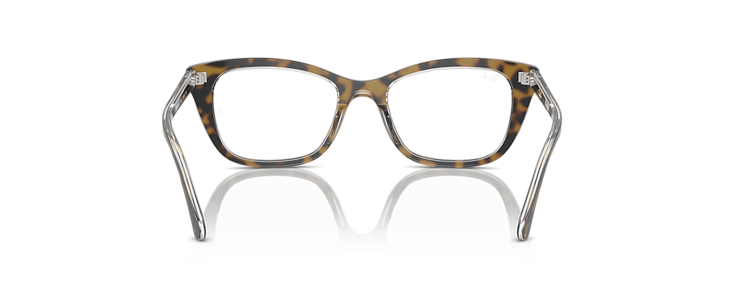 Ray-Ban RB5433 Optics Havana On Transparent Frames