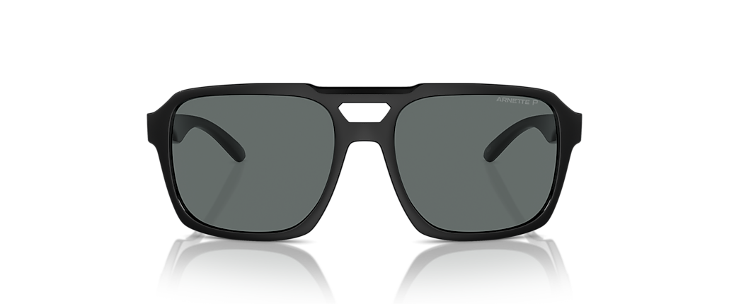 Arnette AN4339 Keia Recycled Black Matte/Shiny Sunglasses Arnette AN4339 Keia Recycled Black Matte/Shiny Sunglasses