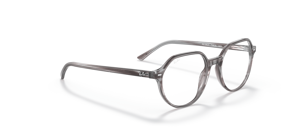 Ray-Ban RB5395F Thalia Optics Striped Grey Frames Ray-Ban RB5395F Thalia Optics Striped Grey Frames