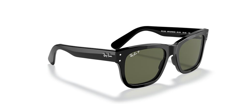 Ray-Ban RB2283 Burbank Black Sunglasses Ray-Ban RB2283 Burbank Black Sunglasses