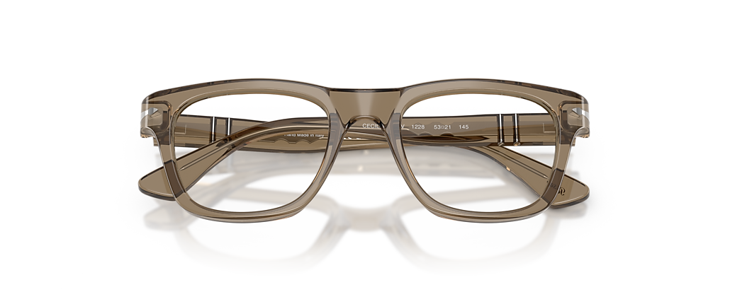 Persol PO3389V - Cecil Transparent Brown Frames Persol PO3389V - Cecil Transparent Brown Frames