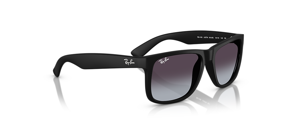 Ray-Ban RB4165 Justin Classic Rubber Black Sunglasses