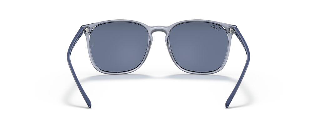 Ray-Ban RB4387 Transparent Blue Sunglasses Ray-Ban RB4387 Transparent Blue Sunglasses
