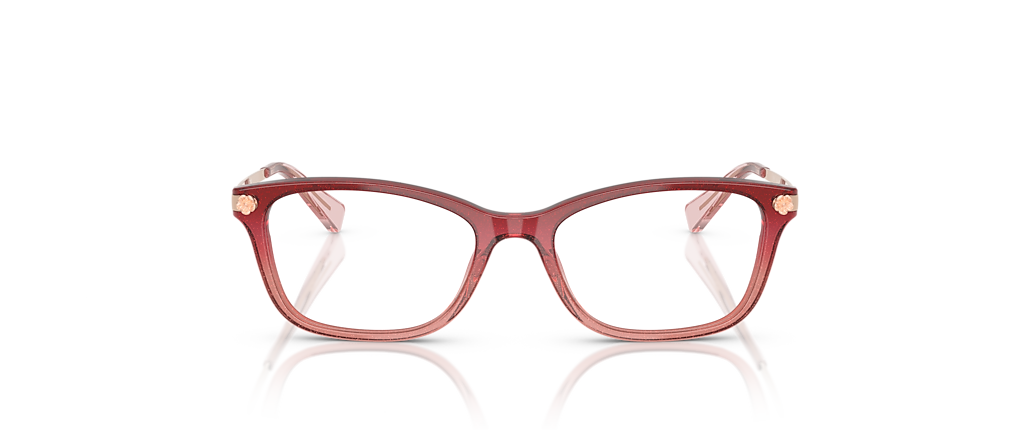 Coach HC6142 Burgundy Pink Glitter Gradient Frames Coach HC6142 Burgundy Pink Glitter Gradient Frames