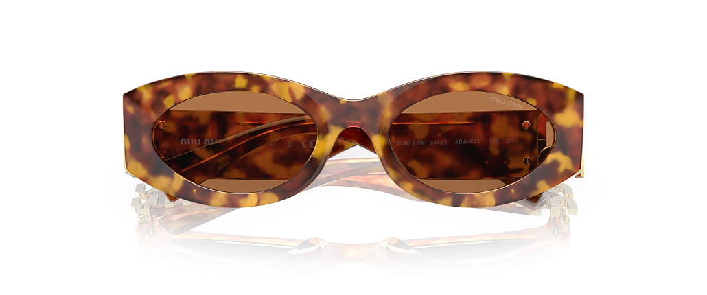 Miu Miu MU 11WS Havana Sunglasses