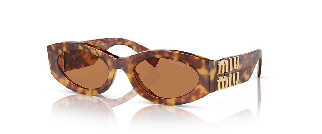 Miu Miu MU 11WS Havana Sunglasses