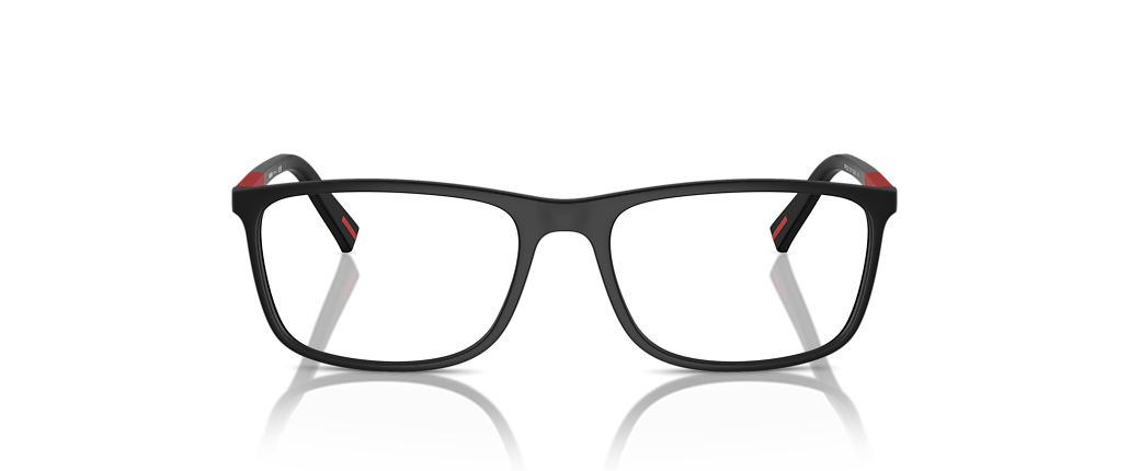 Prada Linea Rossa PS 03QV Black Rubbered Frames