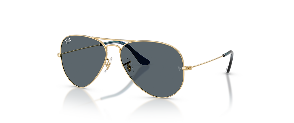 Ray-Ban RB3025 Aviator Large Metal Arista Gold Sunglasses Ray-Ban RB3025 Aviator Large Metal Arista Gold Sunglasses