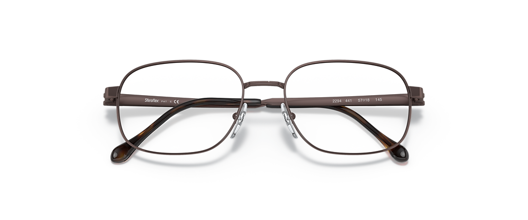 Sferoflex SF2294 Shiny Black Cocoa Frames
